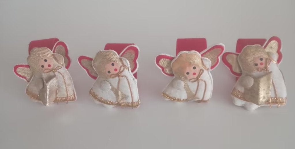 Kerst engeltjes servetringen, Oosterveldweg 15, 7274 DZ, Gebruikt, Verzenden, Stichting Angel's Choice