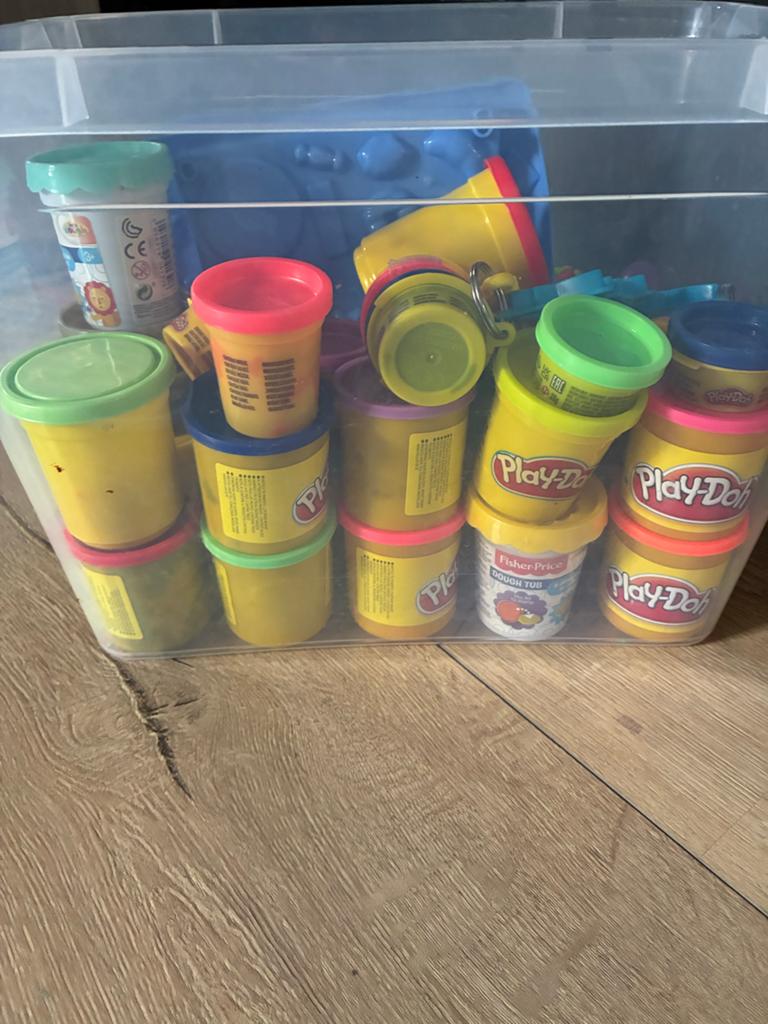 Play-doh Klei met accessoires, Ophalen, Zo goed als nieuw, Knutselen