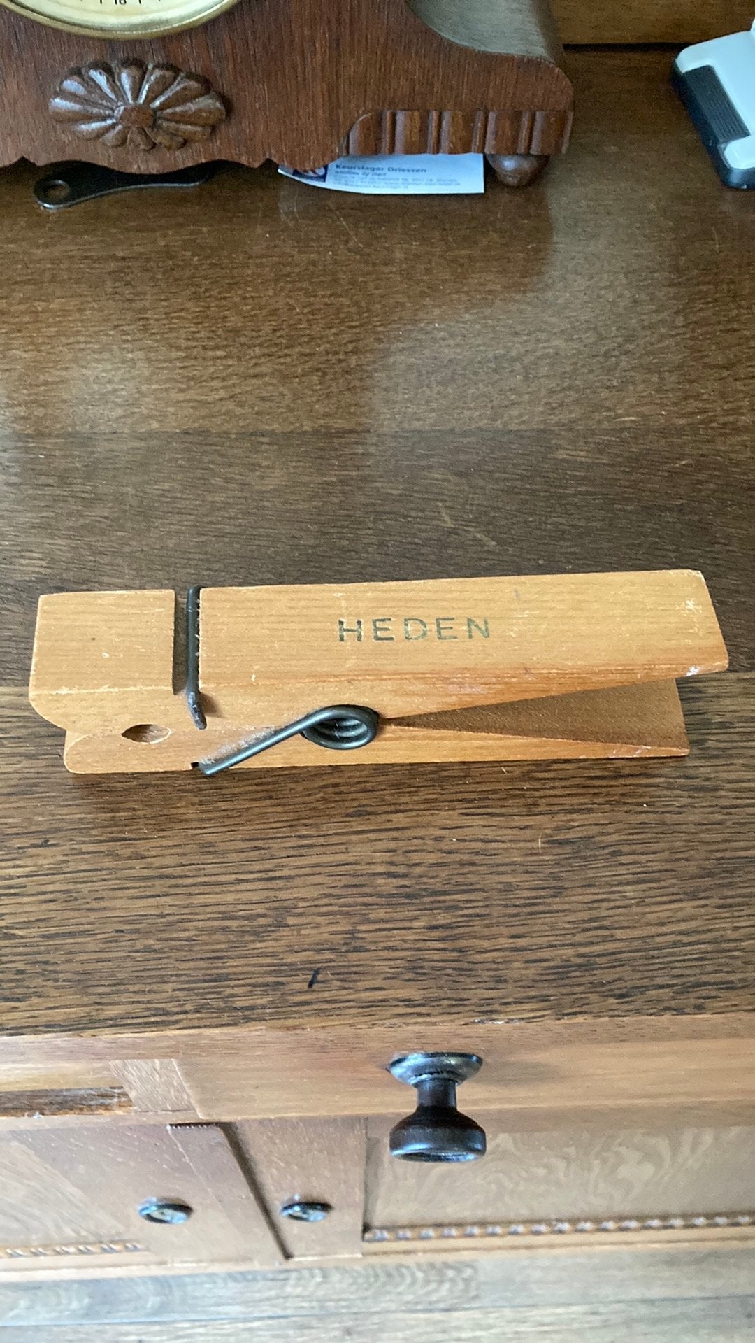 Wasknijper voor post, Ophalen of Verzenden