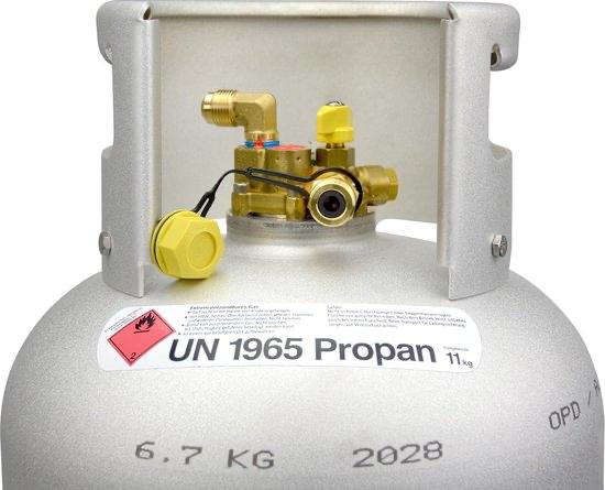 Lpg gasfles  voor camper/caravan, Ophalen of Verzenden, Zo goed als nieuw