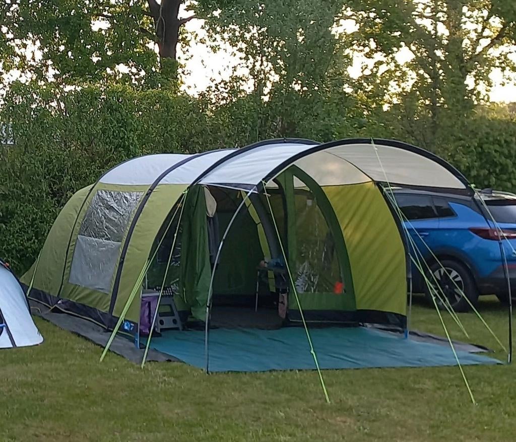 Opblaastent Kampa Paloma 4 air met luifel., Ophalen