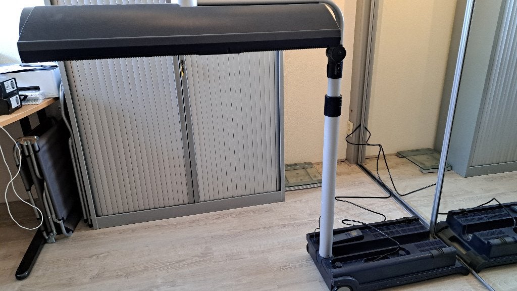 Philips Sunmobile 828 Zonnebank - Goede Staat, Witgoed en Apparatuur, Ophalen, Gebruikt, Zonnebank enkelzijdig, Minder dan 10 lampen