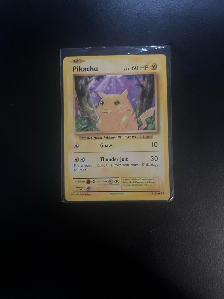 Pikachu Pokémon kaart 2016 (20th Anniversary), Hobby en Vrije tijd, Ophalen, Zo goed als nieuw, Losse kaart