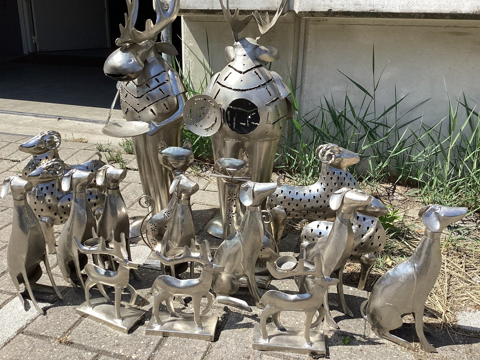 Decoratie voor tuin of woning, Ophalen, Metaal