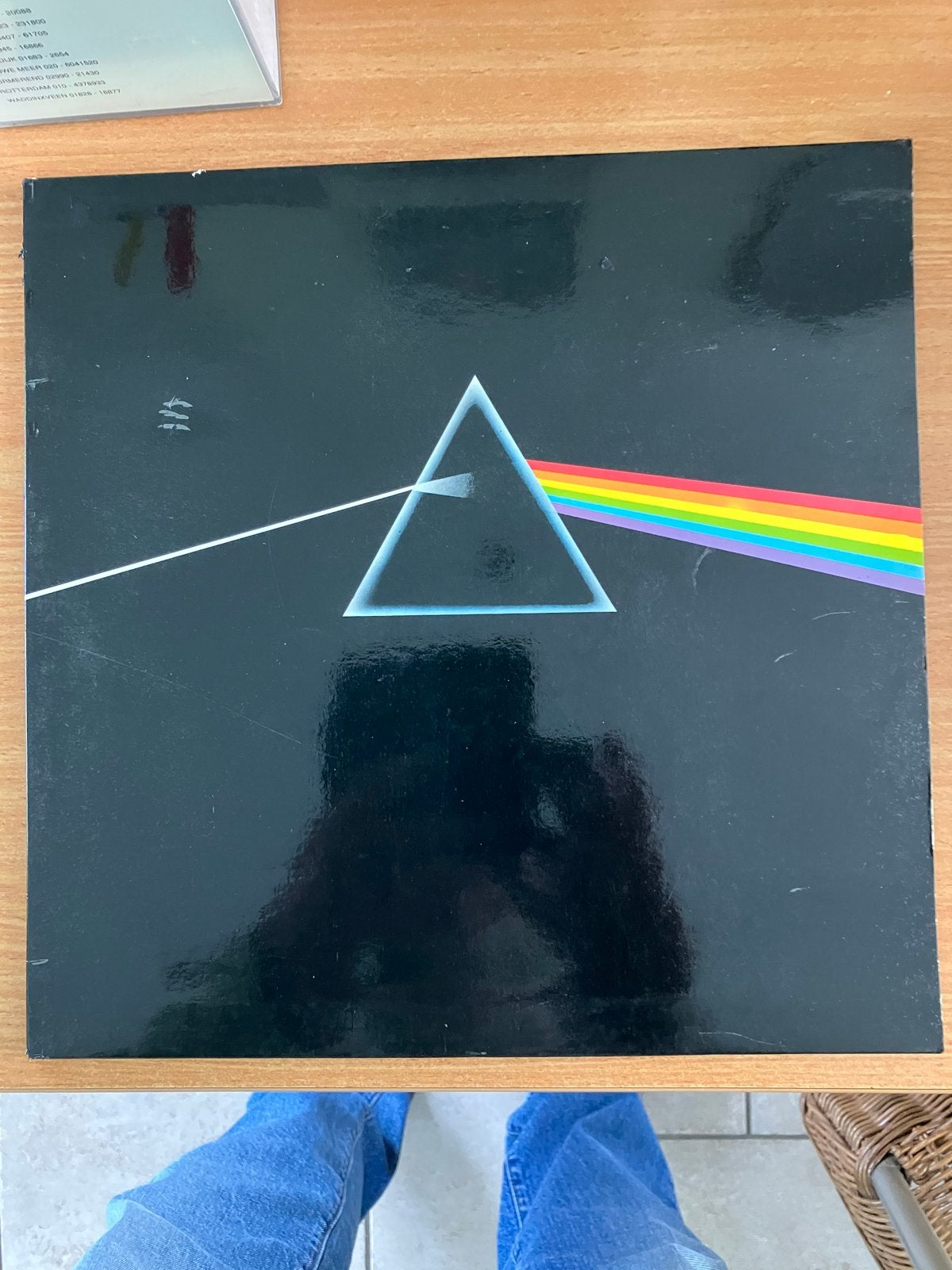 Pink Floyd - The Dark Side of the Moon LP (1973), Gebruikt, Originele persing, Ophalen of Verzenden, 1970 - 1979