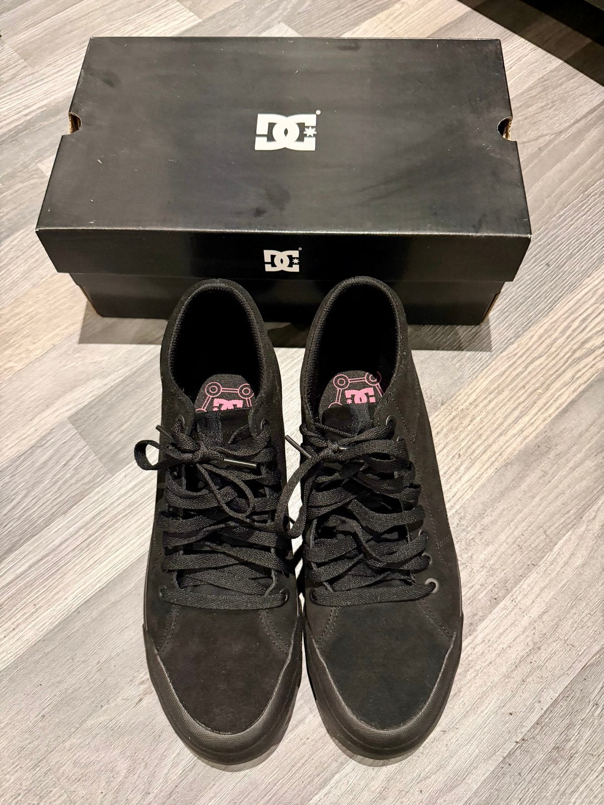 DC Shoes Evan Smith Hi Zero Black, Ophalen, Zwart, Sneakers of Gympen, Zo goed als nieuw