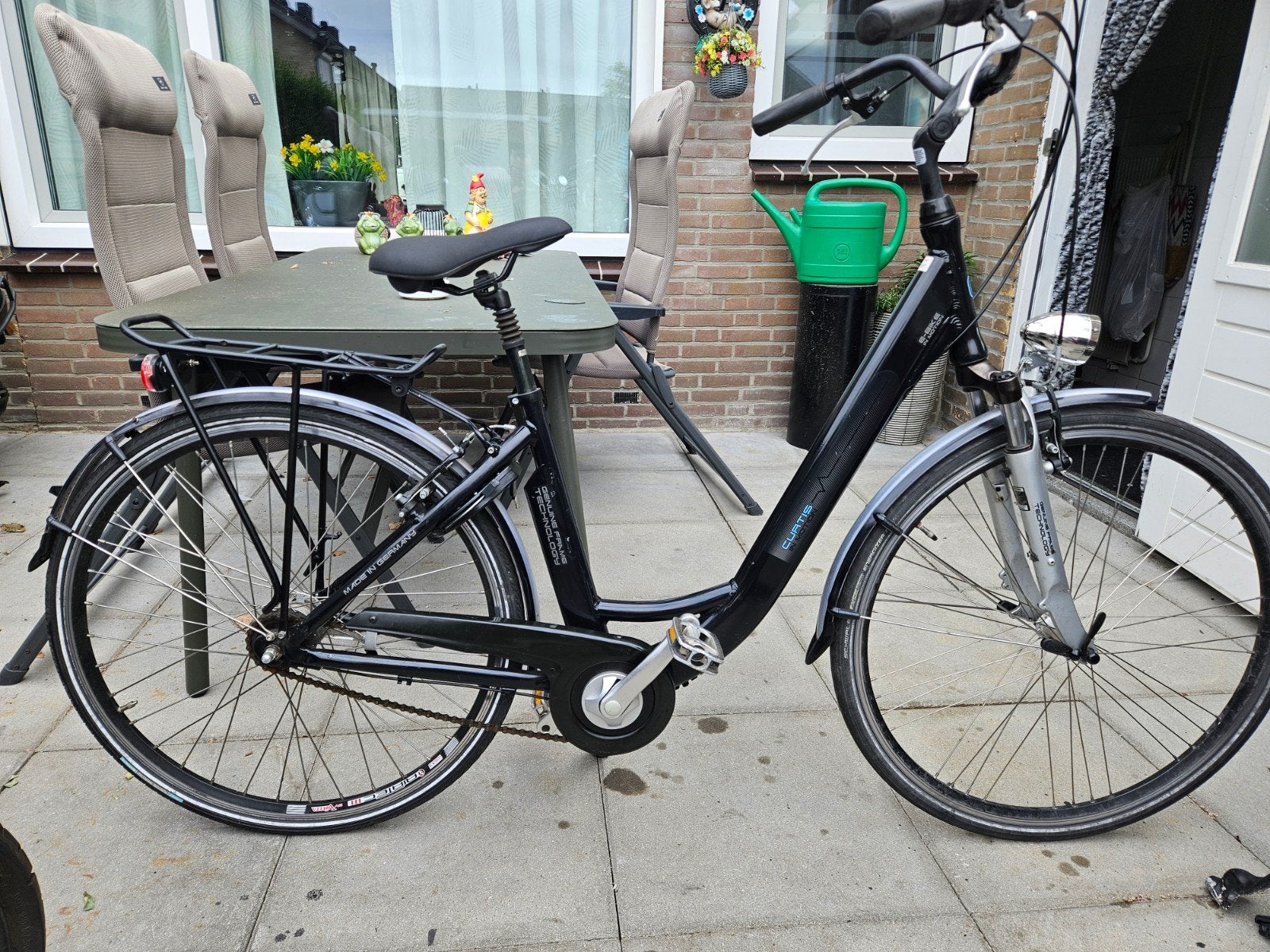 Nette fiets met 7 versnelingen, Ophalen, Zo goed als nieuw, Accu, Achterlicht