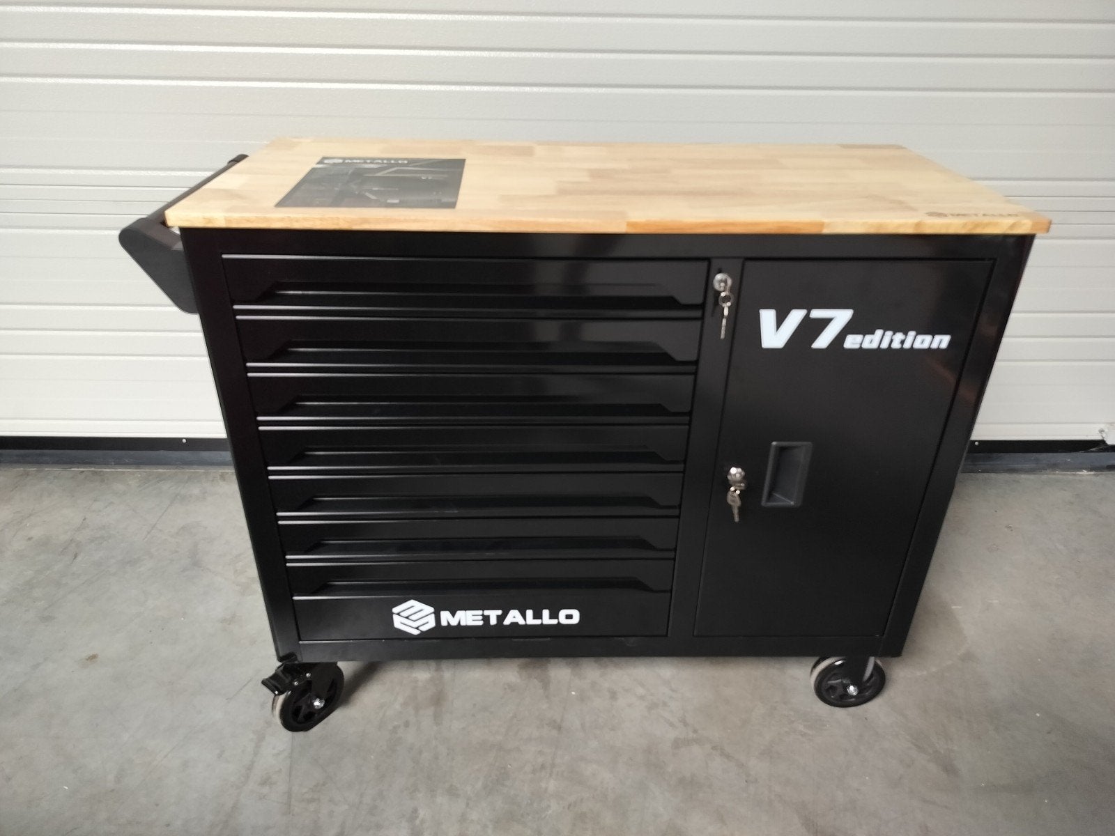 Metallo gereedschapswagen 7 lades 7 gevuld. nieuw!!!, Auto diversen, Autogereedschap, Ophalen, Nieuw