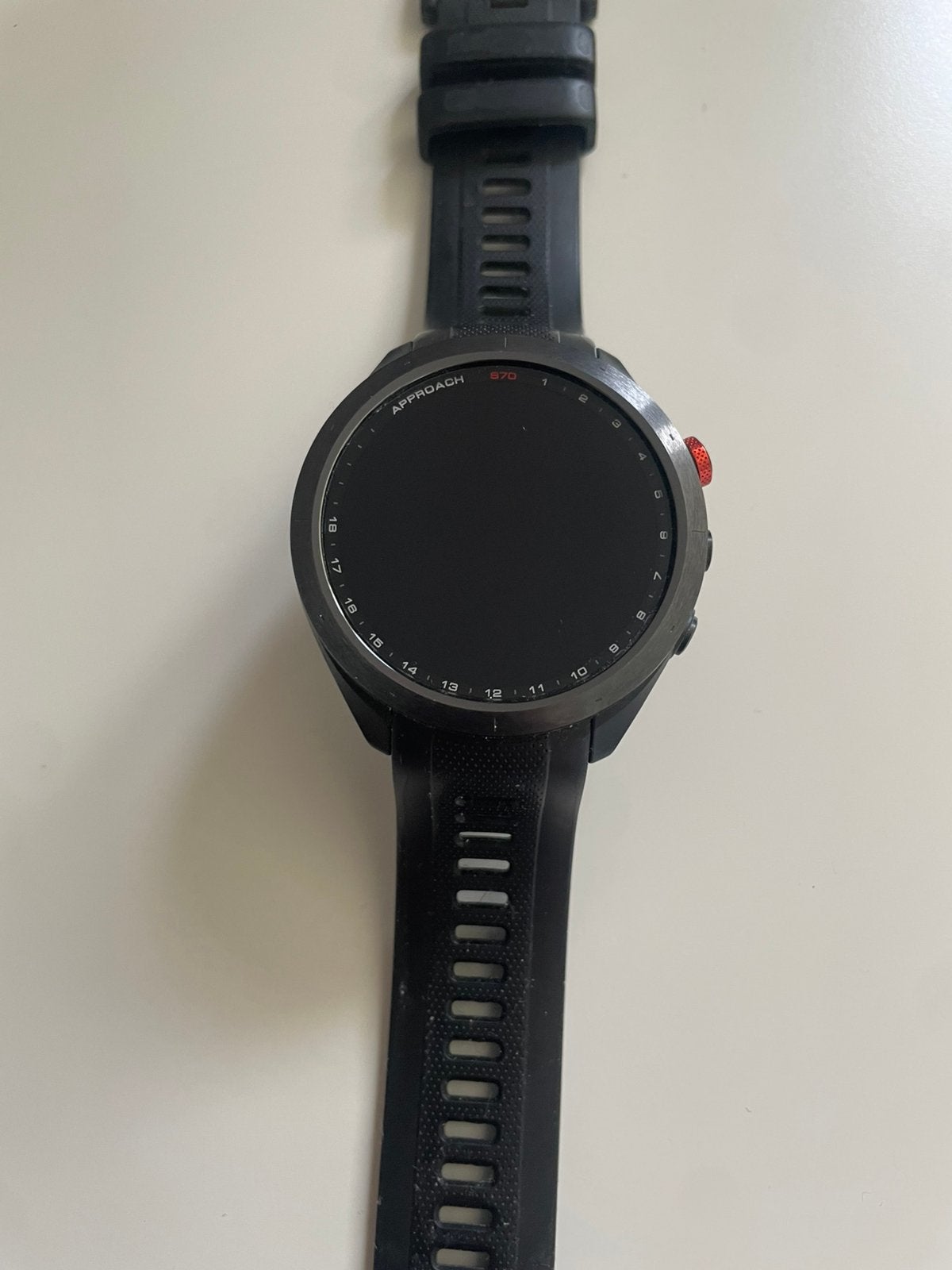 Garmin approach s70 47mm golf/sport horloge, Zwart, Nieuw, Ophalen of Verzenden, Waterdicht
