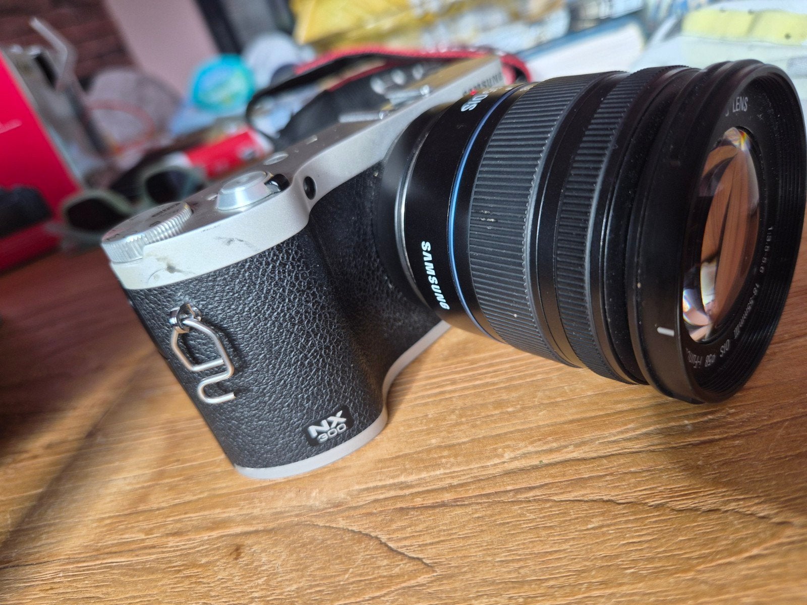 Samsung NX300 systeemcamera inclusief cameratas, Audio, Tv en Foto, Fotocamera's Digitaal, Gebruikt, Ophalen of Verzenden, Samsung