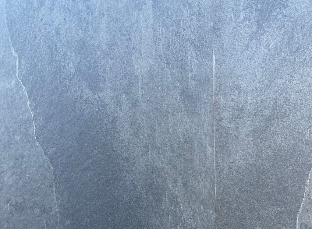 Aanbieding keramische tegels 60x60x2 Mustang Slate Black, Niet ingevuld, Keramiek, Niet ingevuld, Nieuw