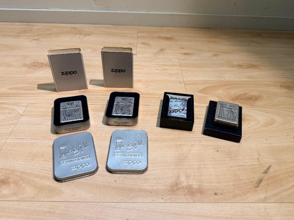 Zippo collectie Chesterfield NIEUW en ongebruikt, Verzamelen, Ophalen of Verzenden, Nieuw, Aansteker