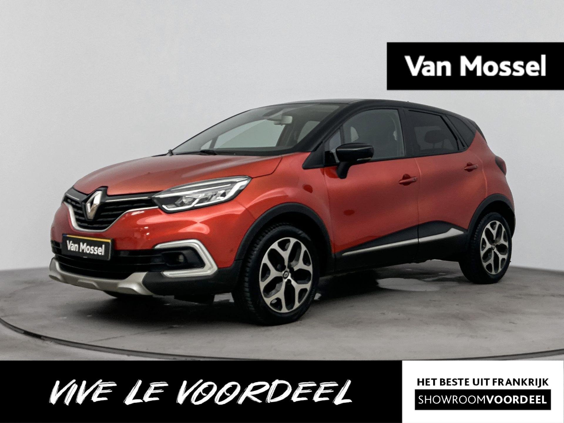 Renault Captur 0.9 TCe Intens 90Pk | Navigatie | Apple & And, Auto's, Renault, Voorwielaandrijving, 898 cc, Stof, Gebruikt