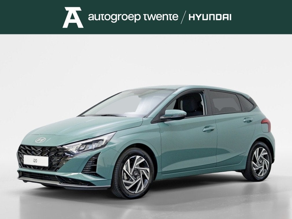 Hyundai i20 1.0 T-GDI Comfort Automaat | Private lease 469 p, Auto's, Hyundai, Gebruikt, Zwart, Bedrijf, 19 km/l