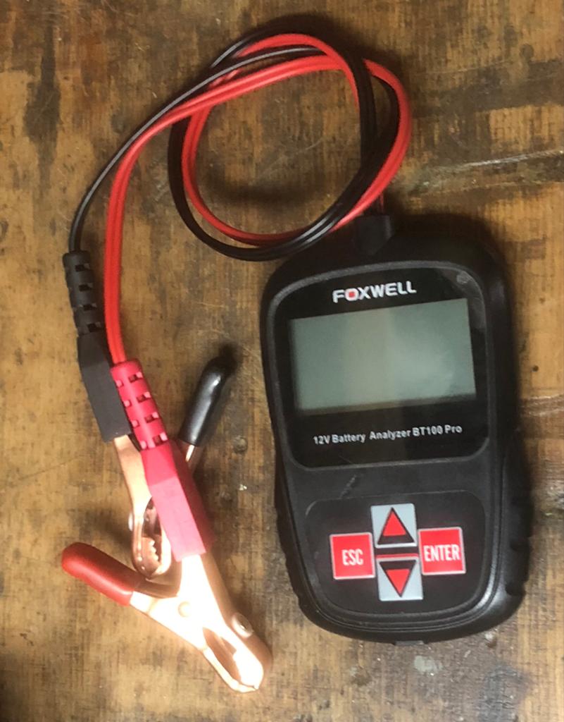 Foxwell BT100 Pro 12V Accu Tester Batterij Analyzer, Ophalen of Verzenden, Zo goed als nieuw