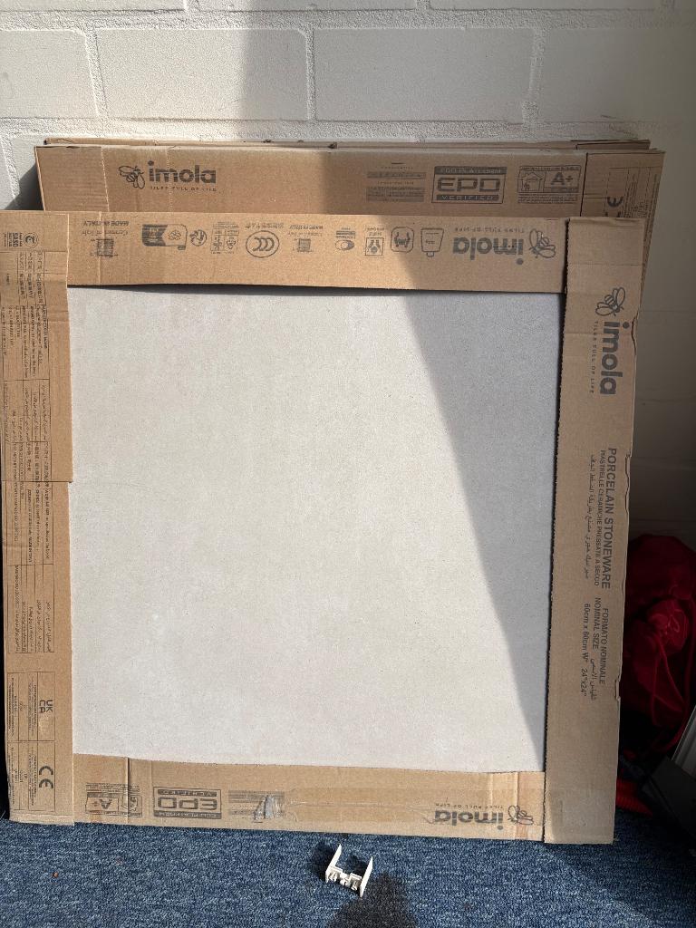 Badkamer tegels, Ophalen, 60 cm of meer, Nieuw, Minder dan 5 m²