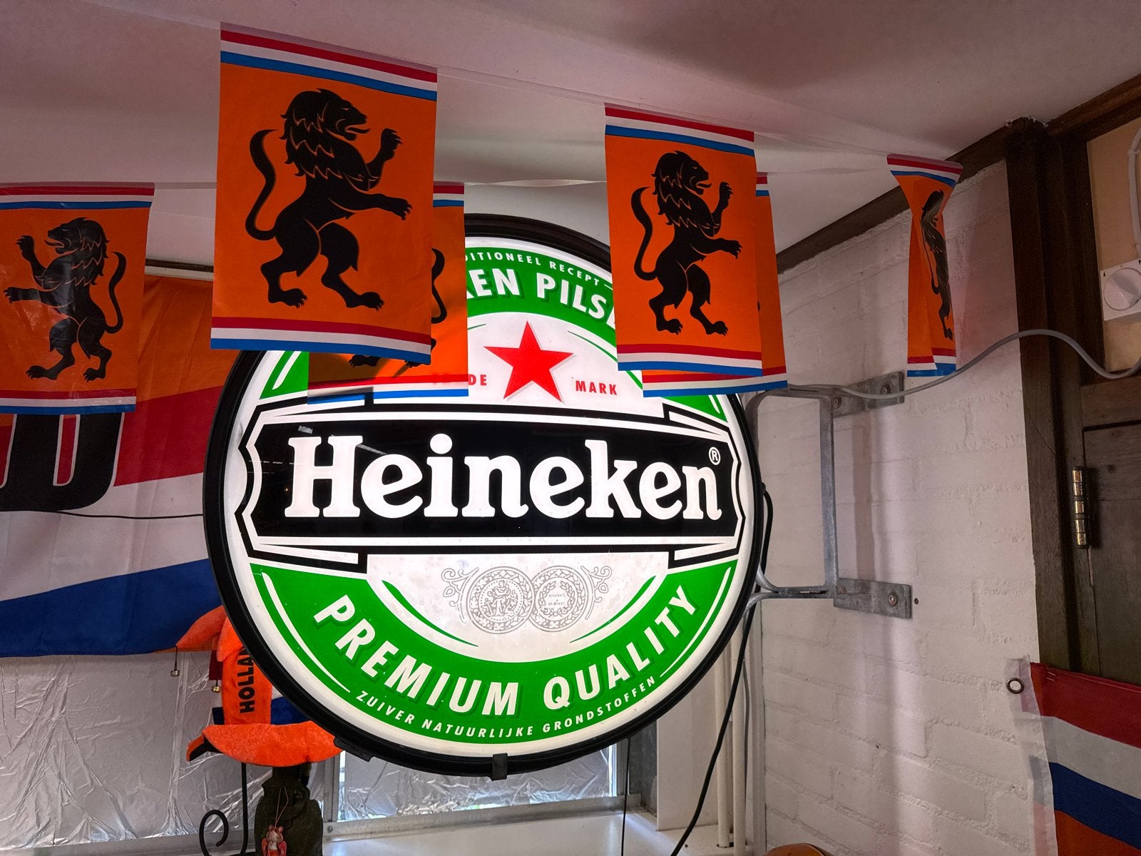 Heineken Lichtbak Uithangbord - Premium Quality, Ophalen, Gebruikt, Lichtbak of (neon) lamp