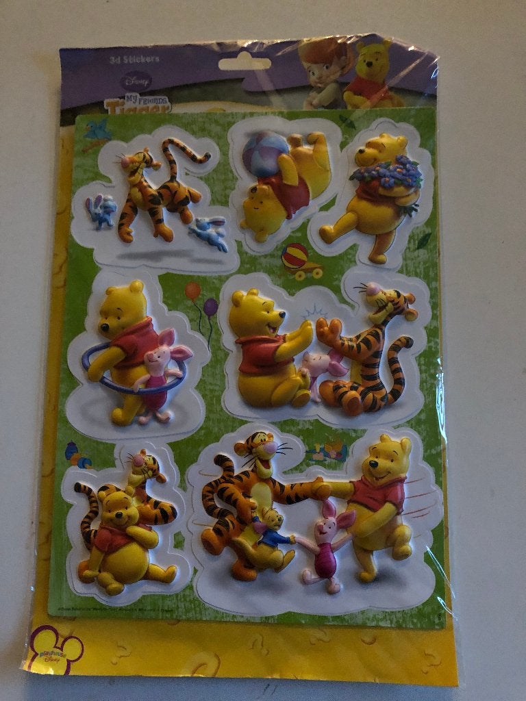 Winnie de Pooh 3d stickers, Verzenden, Nieuw, Overige typen