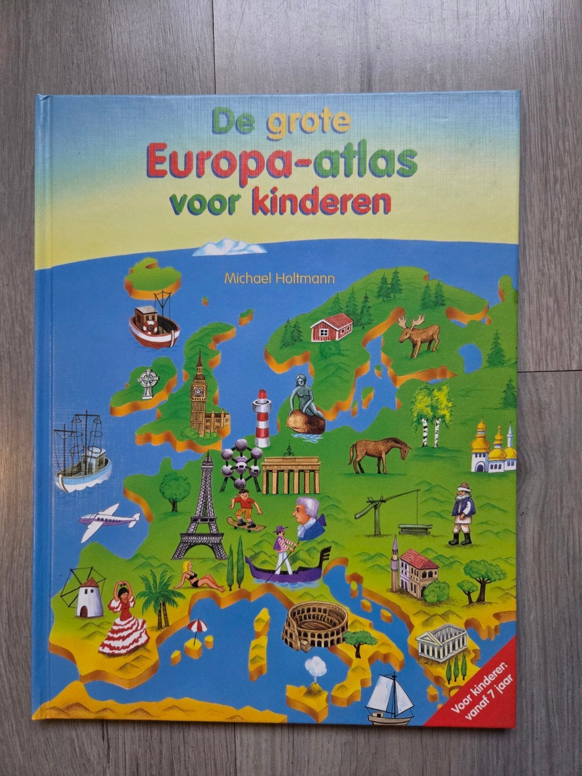 Boek De grote Europa Atlas voor kinderen, Ophalen of Verzenden, 1800 tot 2000, Wereld, Overige atlassen