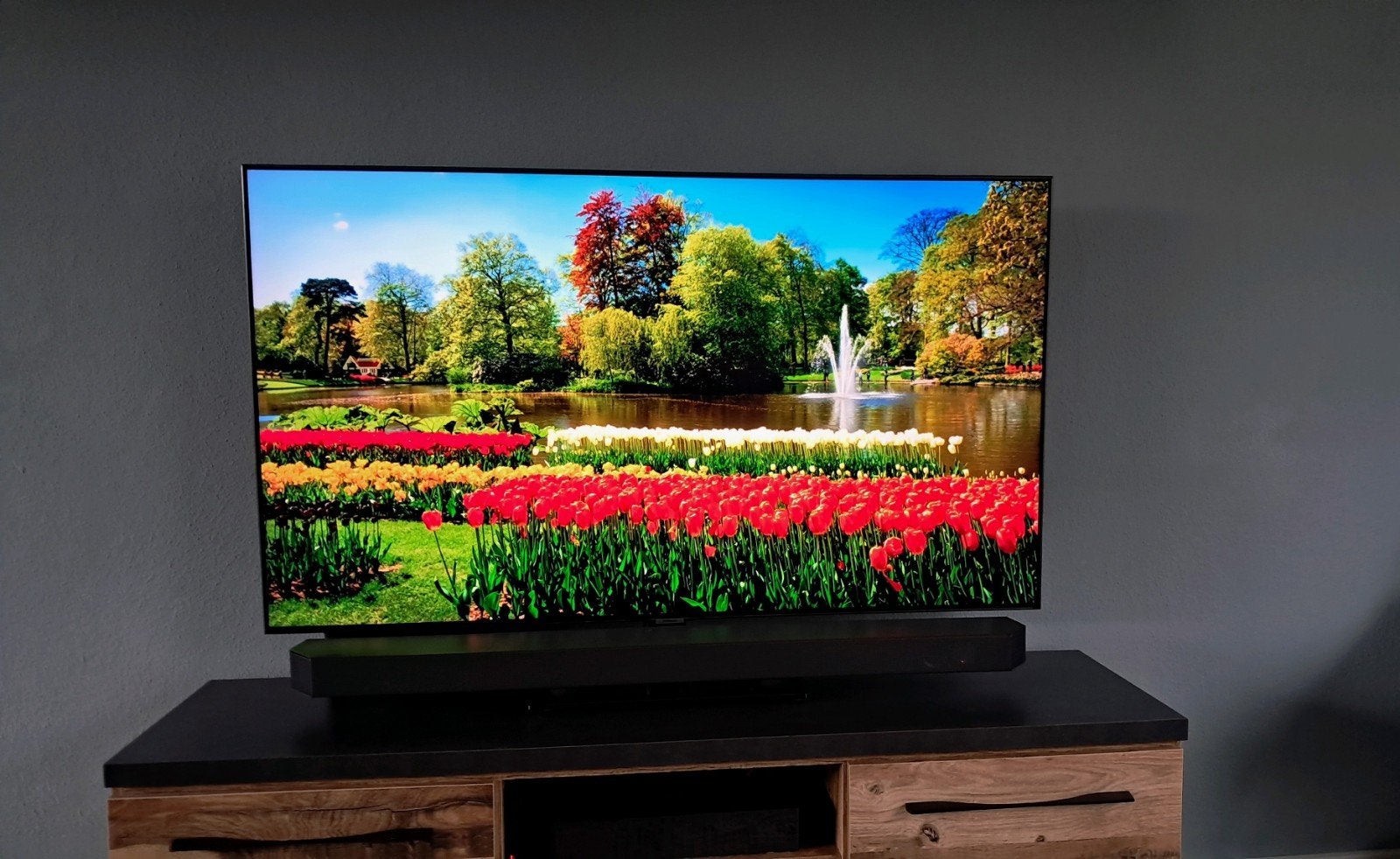 Samsung QE55Q95T 55" QLED 4K TV met One Connect Box, Audio, Tv en Foto, Ophalen, QLED, 120 Hz, Zo goed als nieuw