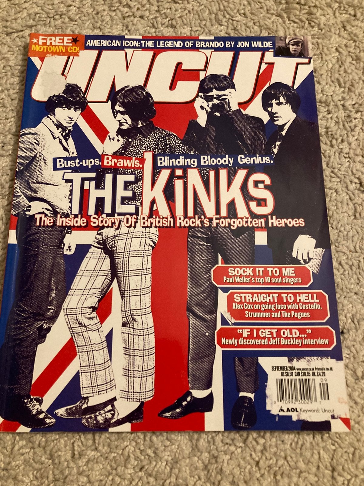 UNCUT Jeff Buckley KINKS Marlon Brando POGUES The Blue Nile, Ophalen of Verzenden, Muziek, Film of Tv