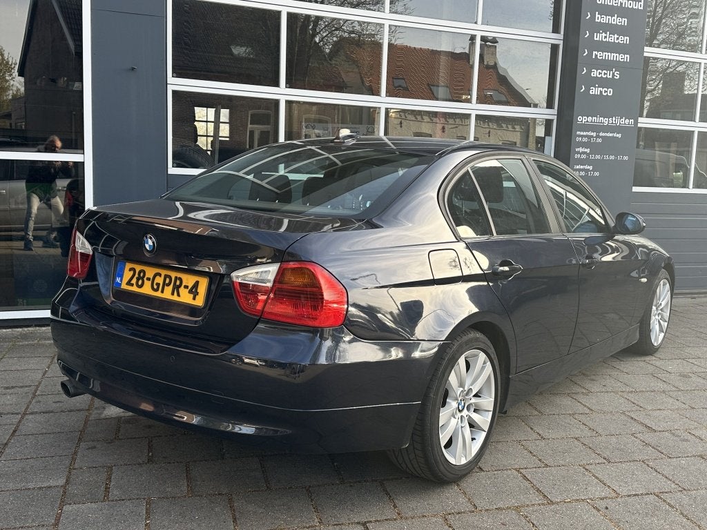 BMW 3-serie 316i Business Line NAP (bj 2008), Auto's, Gebruikt, 1599 cc, 4 cilinders, Blauw