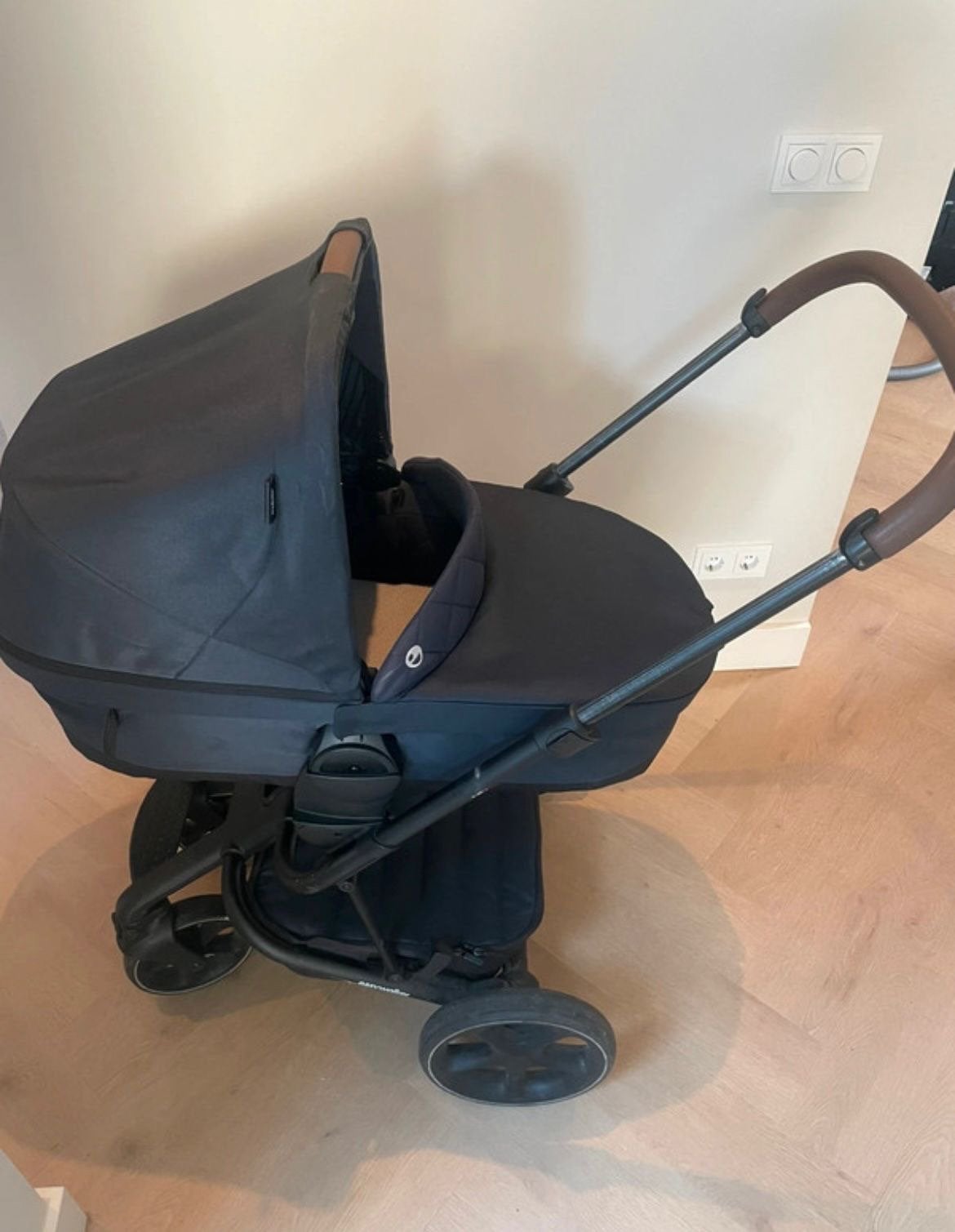 Easywalker Harvey 3 kinderwagen met reiswieg en voetenzak, Gebruikt, Met reiswieg, Ophalen, Kinderwagen