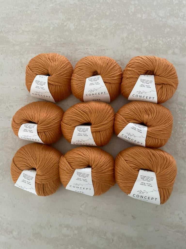 Katia Concept Pure, Ophalen of Verzenden, Zo goed als nieuw, Breien of Haken, Wol of Garen