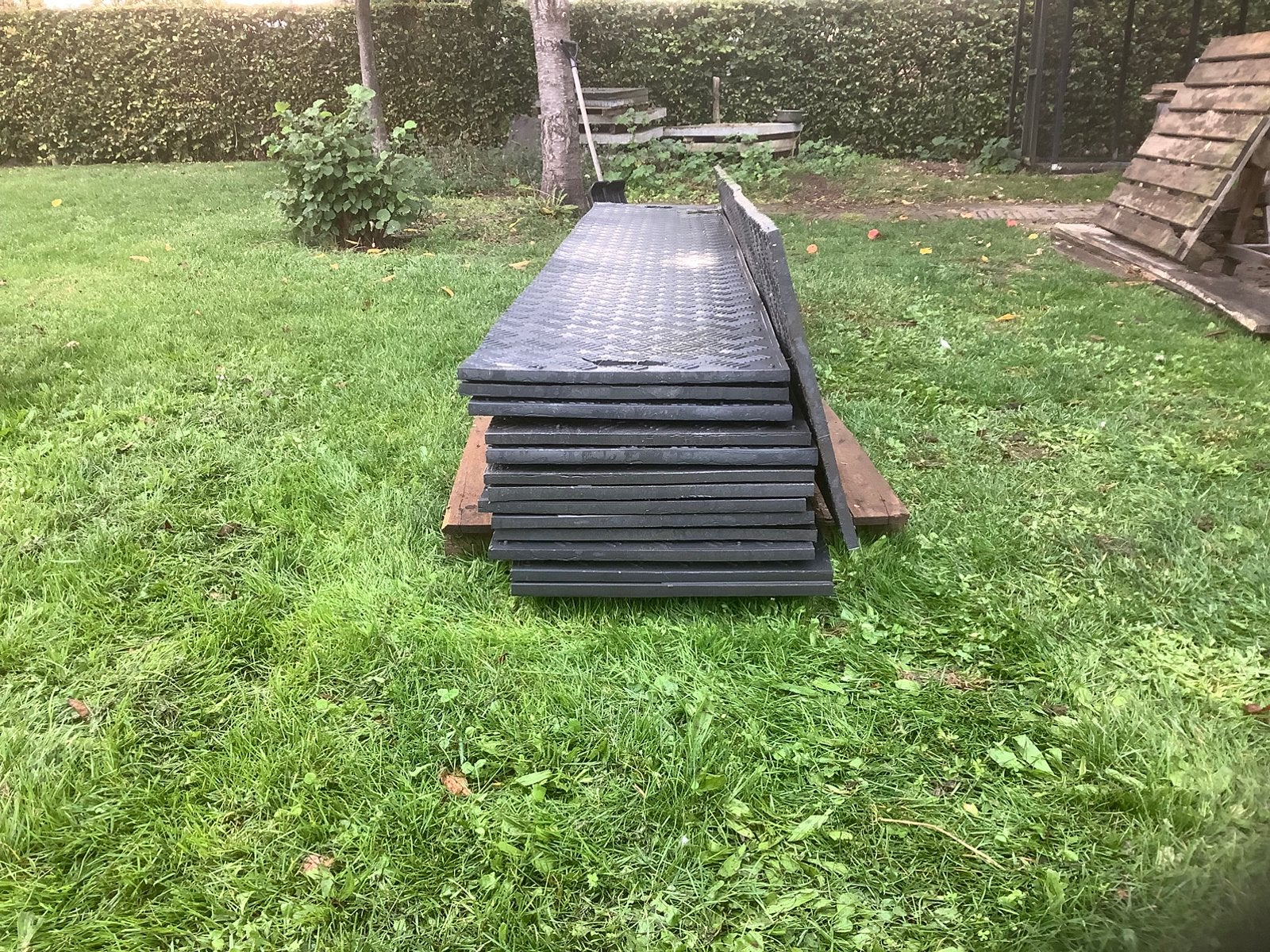 Kunststof rijplaten, Ophalen, Zo goed als nieuw