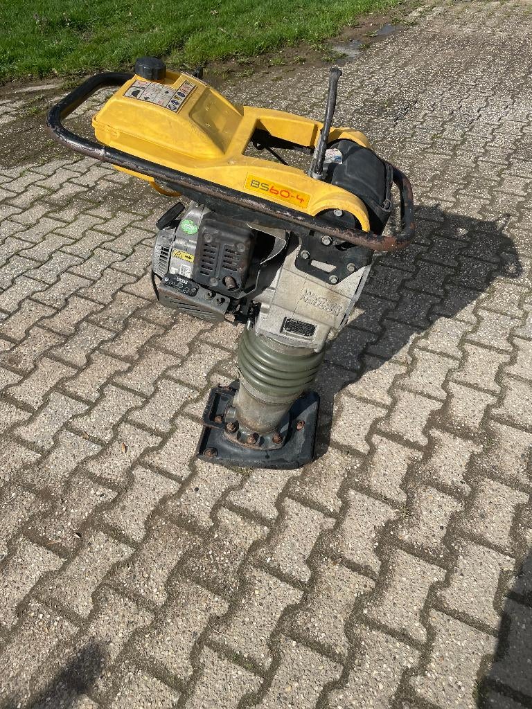 wacker neuson BS60-4 stamper, Doe-het-zelf en Verbouw, Ophalen, Gebruikt