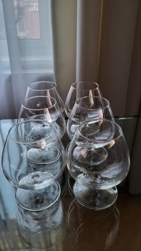 Royal Leerdam Gilde 25 cl Cognacglas 6 stuks, Ophalen of Verzenden
