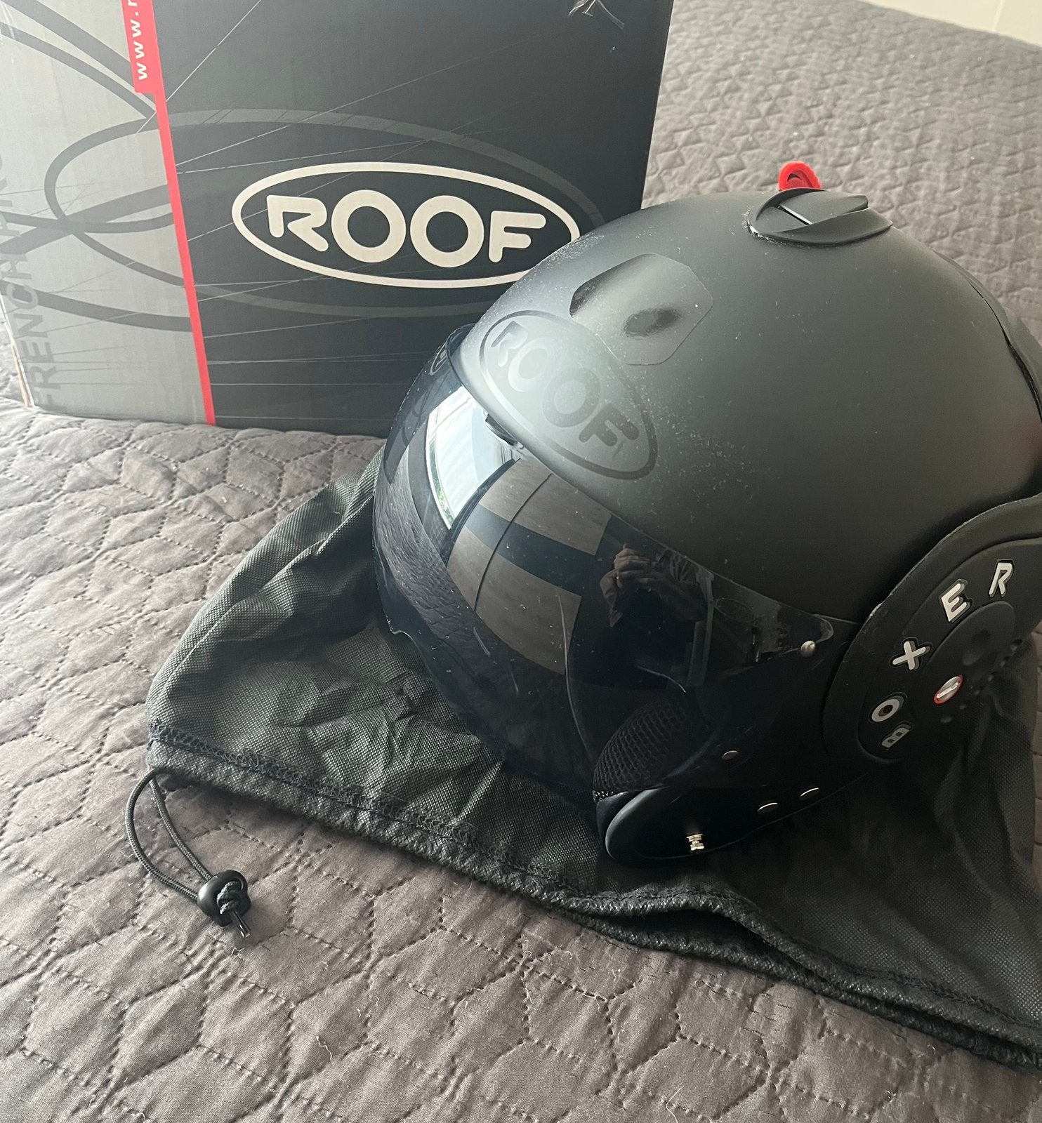 Boxer helm, Fietsen en Brommers, Ophalen of Verzenden, Gebruikt, Extra small of kleiner