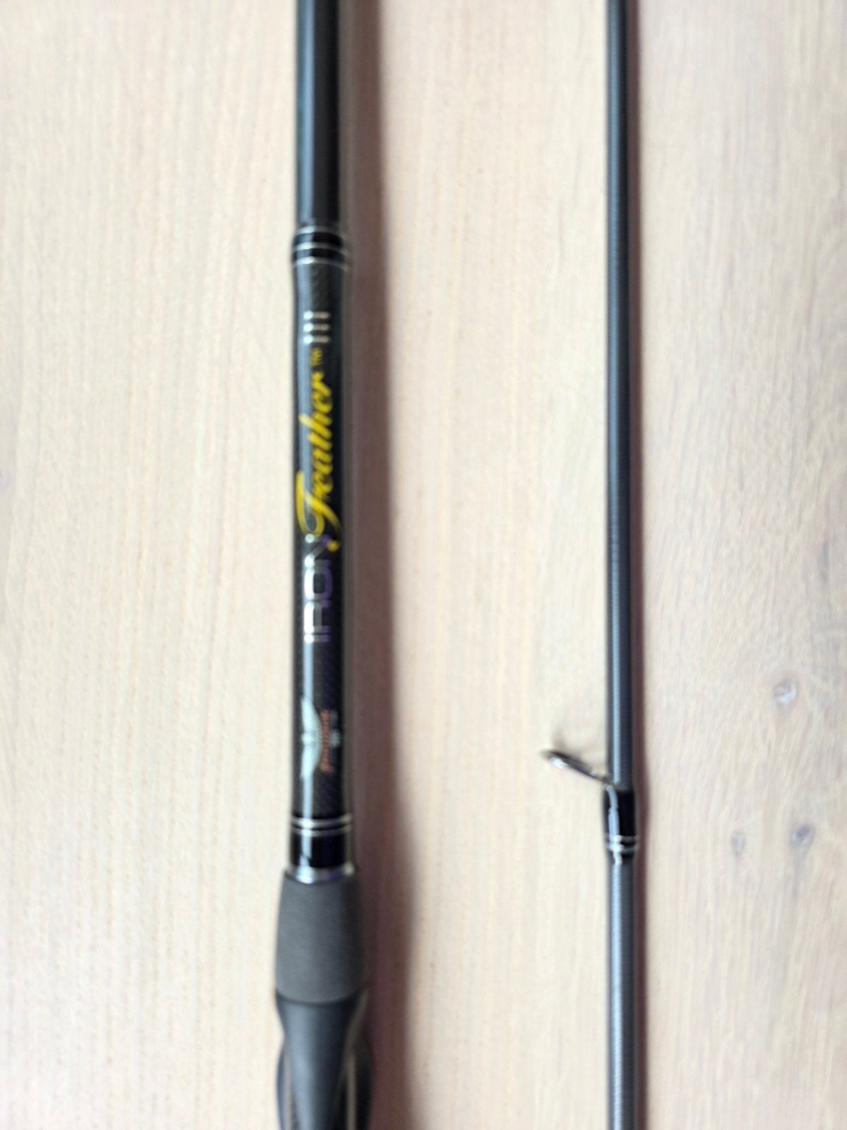 Fenwick Iron Feather III spinhengel 9' Crank 5-28g, Ophalen, Zo goed als nieuw, Werphengel