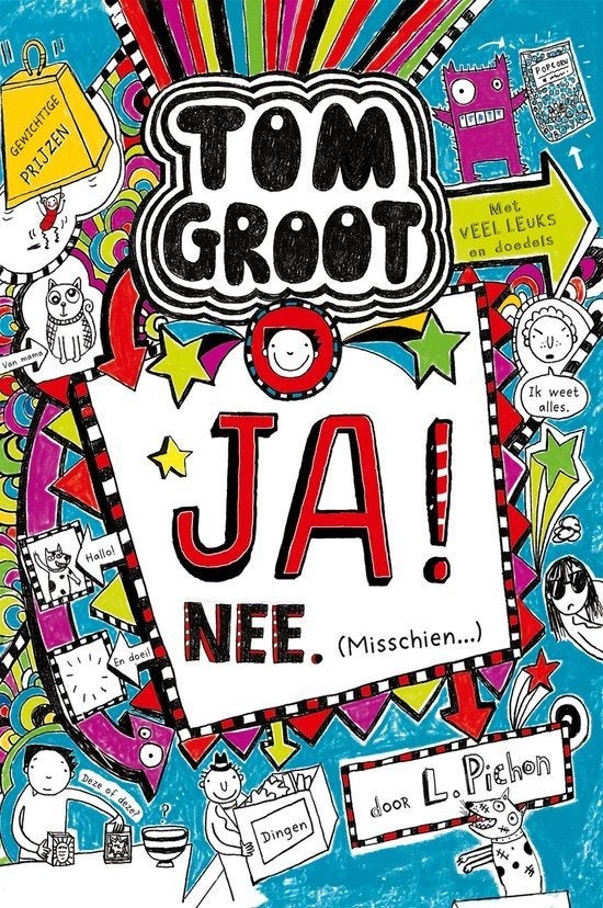 Tom Groot 8 - Ja! nee. misschien -  Liz Pichon, Verzenden, Zo goed als nieuw