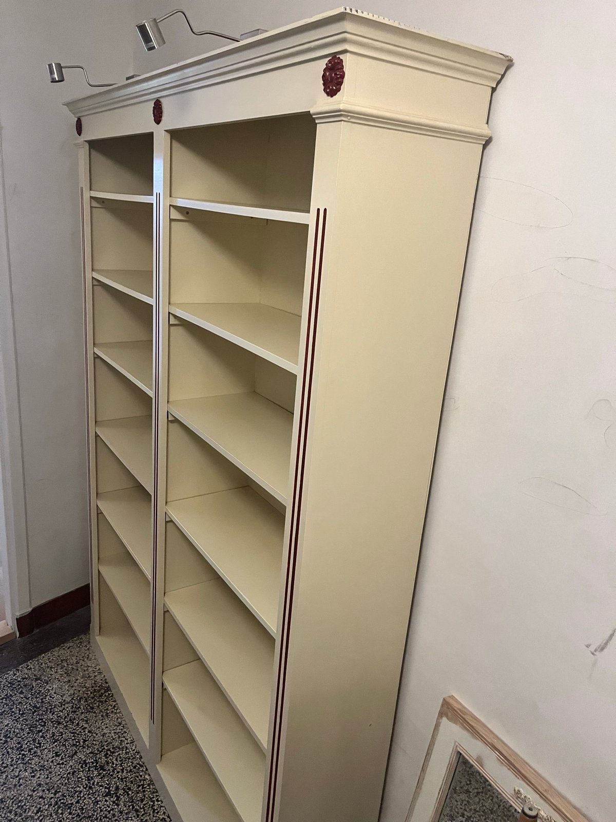Massieve Boekenkast / Schoenenkast / Kledingkast, Ophalen, Met plank(en), Gebruikt, 200 cm of meer