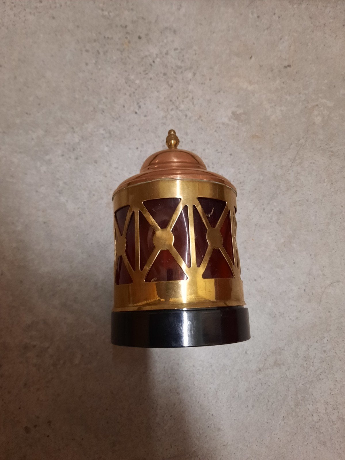 retro vintage  sigarettenhouder sigaretten pot, Ophalen of Verzenden