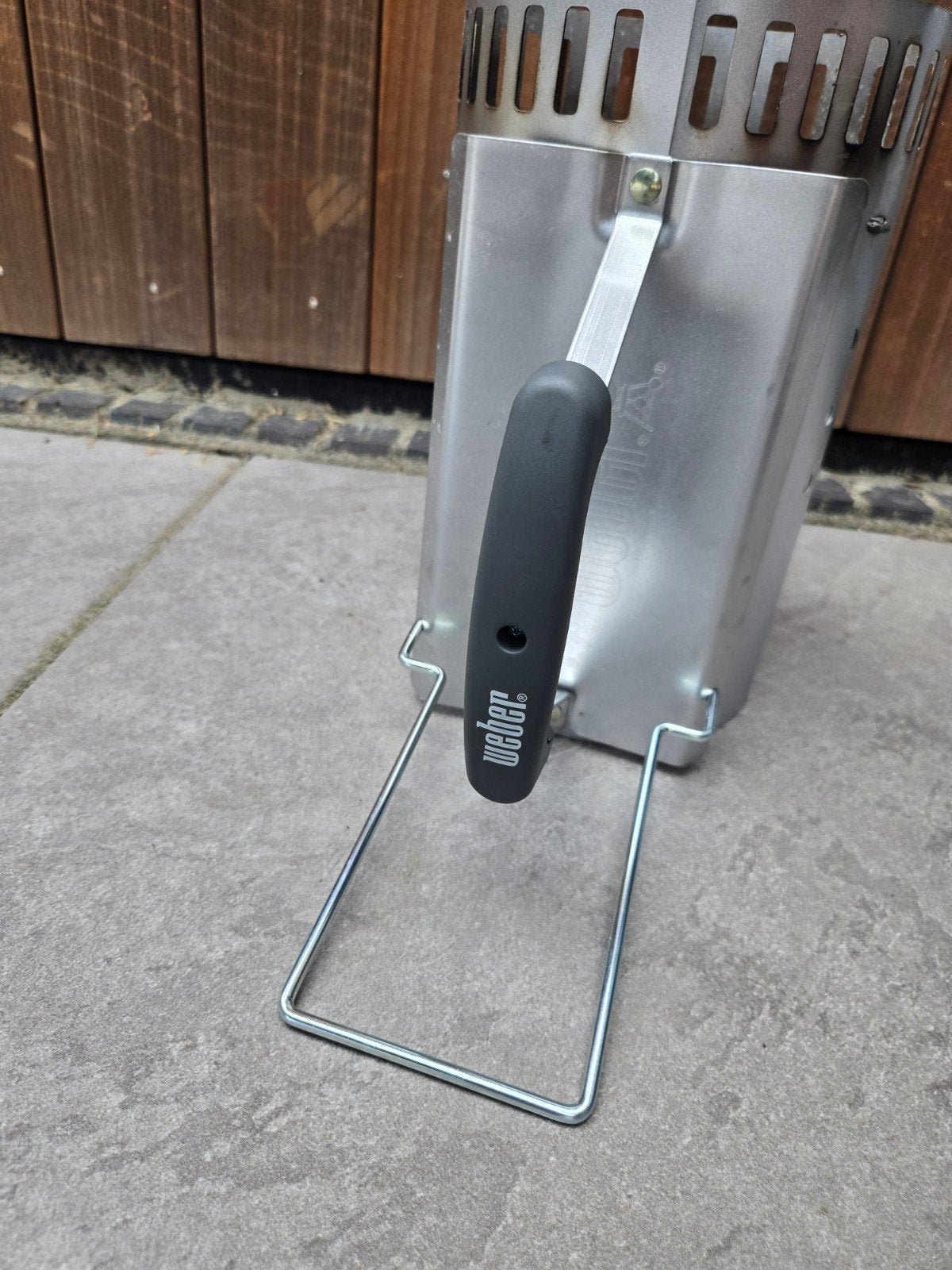 Weber Rapidfire starterset met houtskool en kokosbriketten, Ophalen, Zo goed als nieuw, Weber