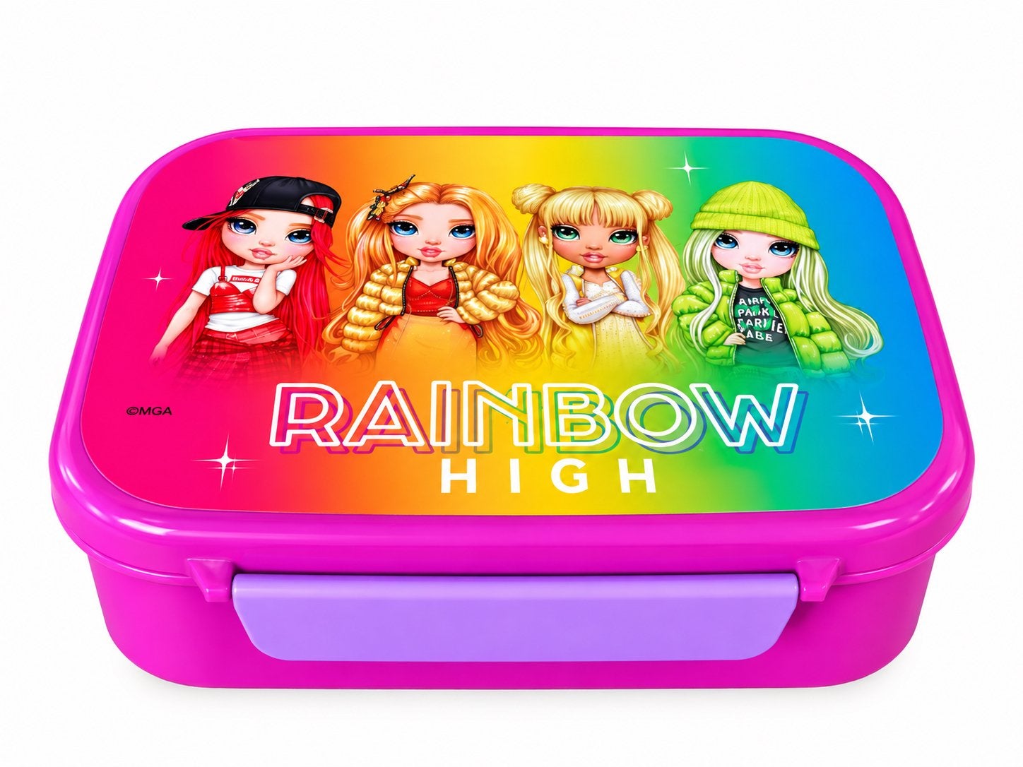 Rainbow High broodtrommel - Paars, Ophalen of Verzenden, Gebruikt