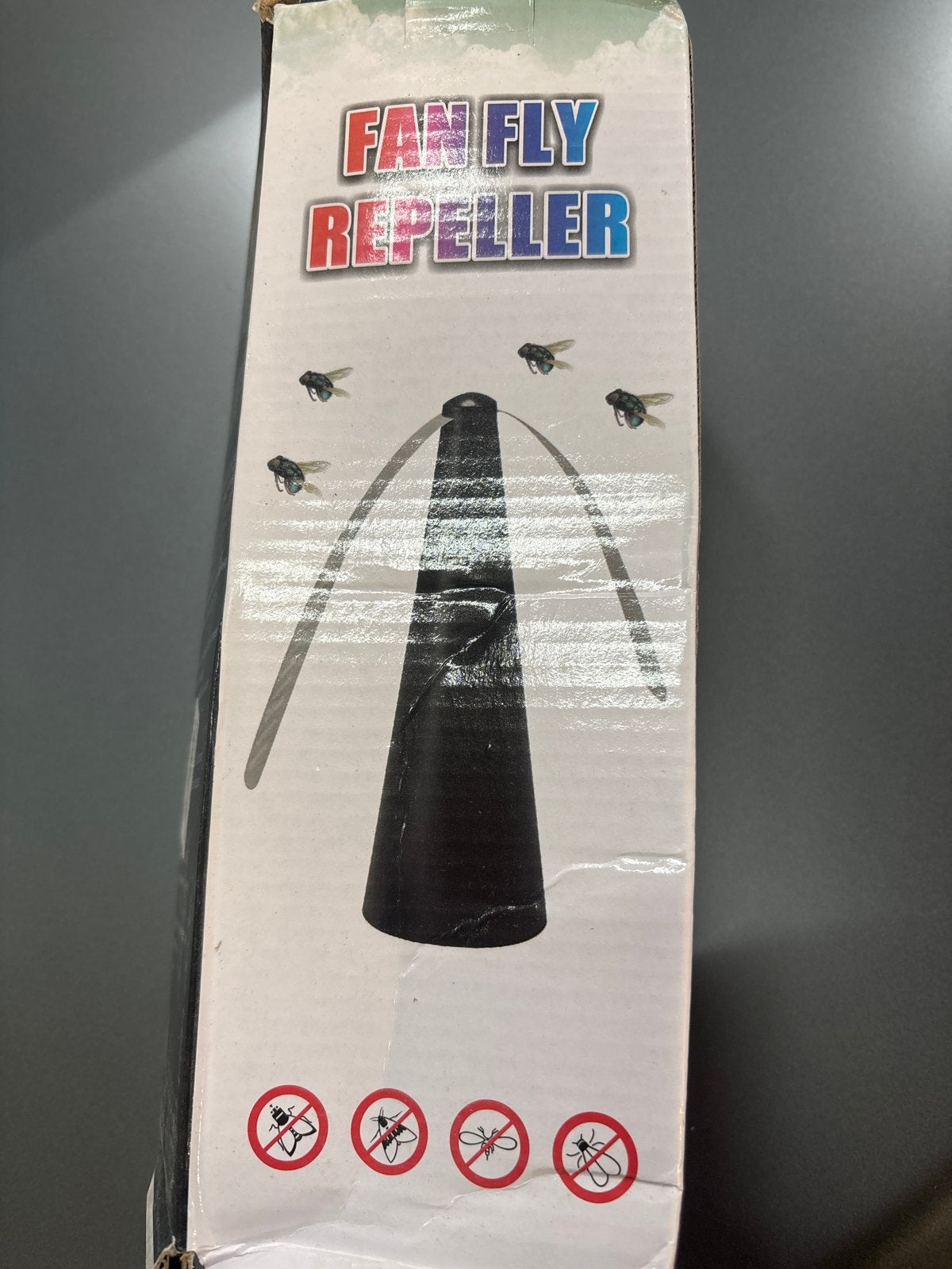 4 stuks nieuwe. Vliegen waaier - Fan Fly Repeller, Witgoed en Apparatuur, Ventilatoren, Ophalen of Verzenden, Nieuw, Overige
