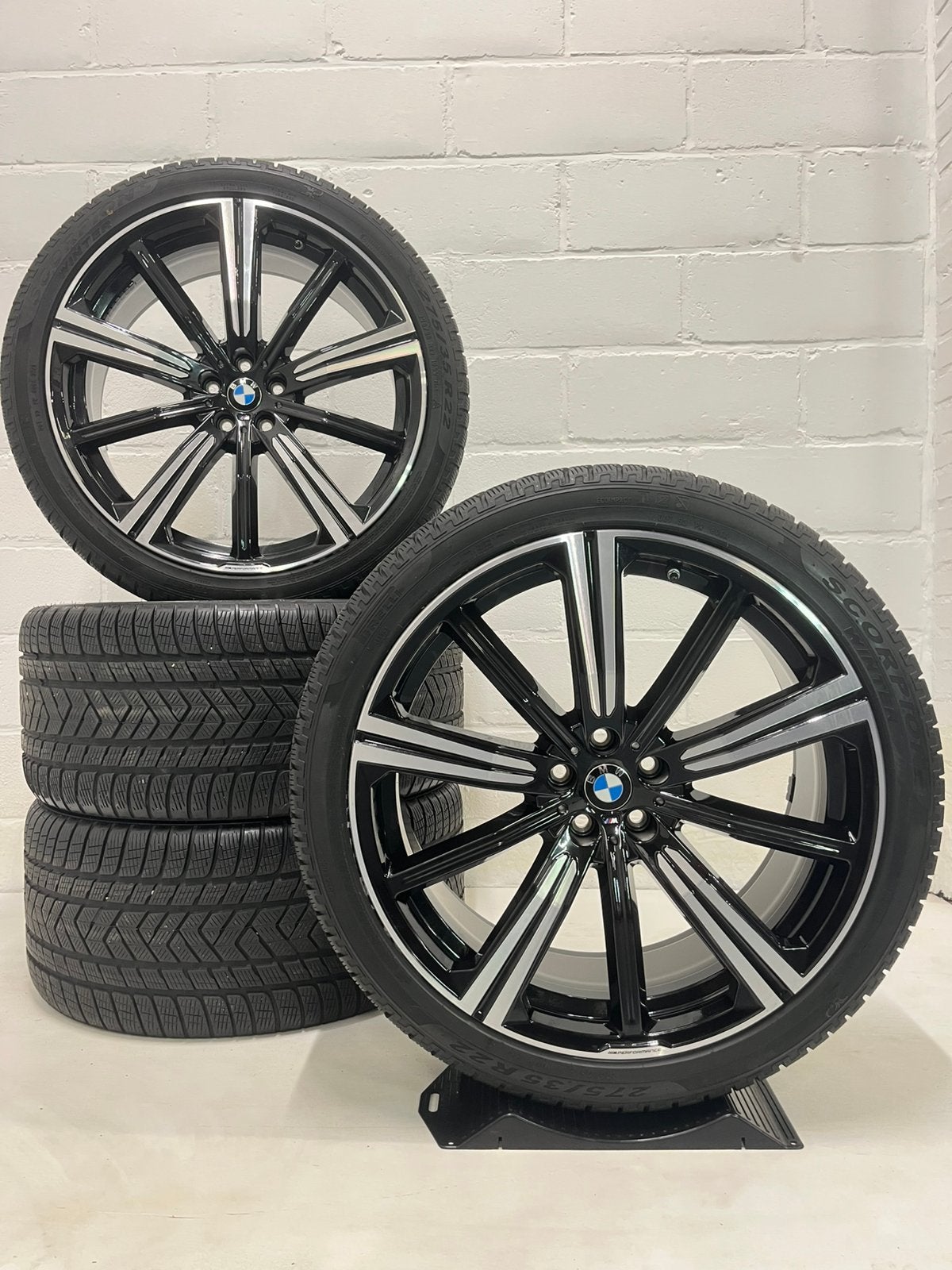 22 INCH BMW 749M PERFORMANCE ORIGINEEL X5 G05 X6 G06 WINTER, Auto-onderdelen, Ophalen, 275 mm, Banden en Velgen, Overige maten