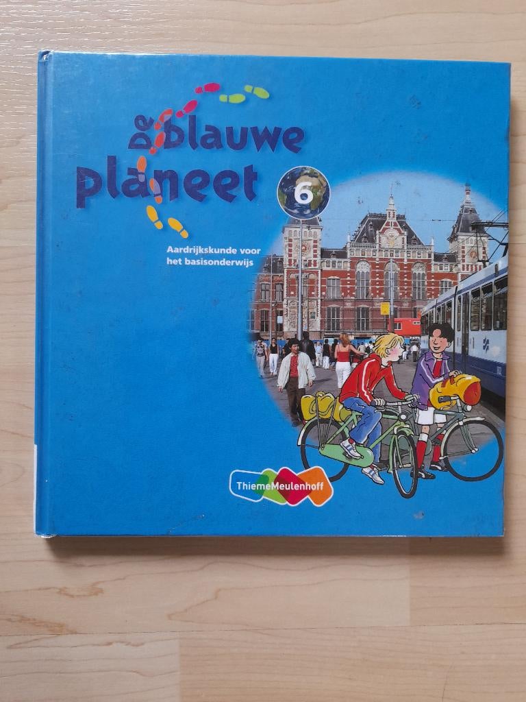 LESBOEK DE BLAUWE PLANEET GROEP 6 AARDRIJKSKUNDE METHODE, Ophalen of Verzenden, Zo goed als nieuw, Overige niveaus, Aardrijkskunde