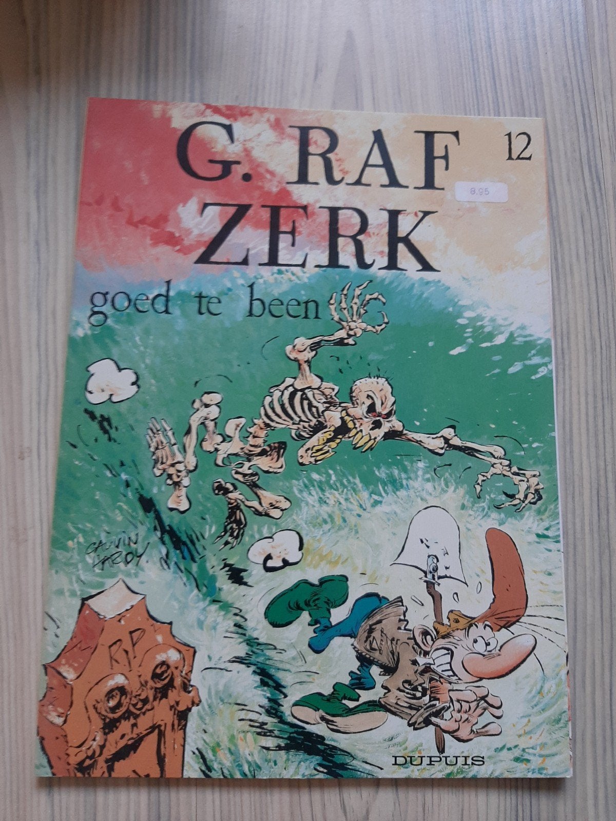 G. Raf Zerk - Goed te been (Stripboek), Eén stripboek, Ophalen of Verzenden, Gelezen, Davin & Teo