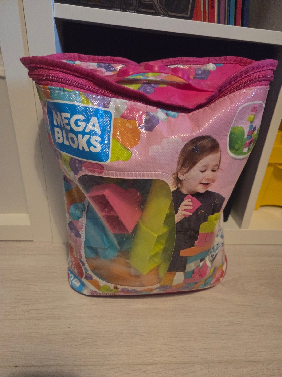 Mega Bloks bouwblokken in handige draagtas, Kinderen en Baby's, Speelgoed | Bouwstenen, Ophalen