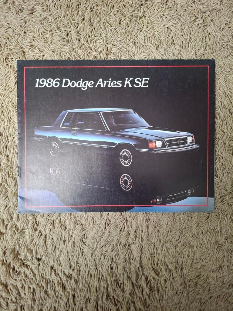 Autofolder Dodge Aries K SE, Verzenden, Overige merken