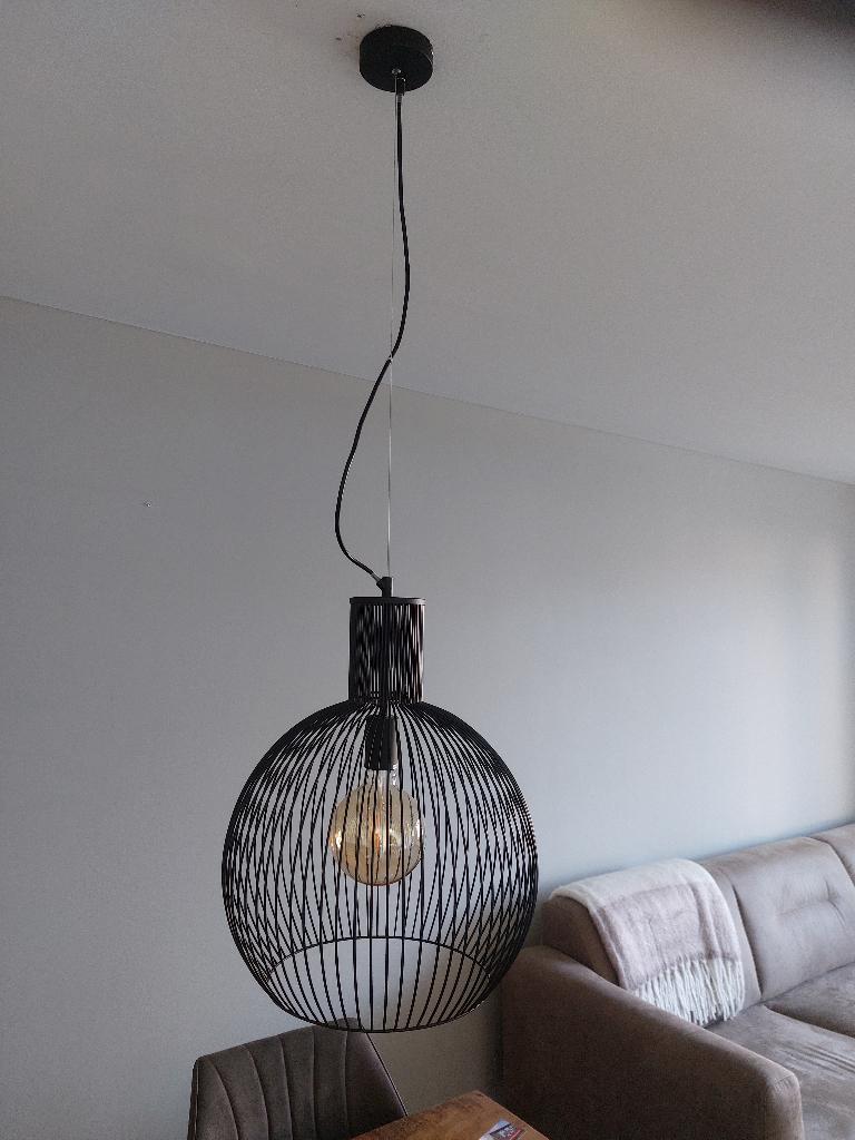 Woon cq eetkamerlamp, Ophalen, 50 tot 75 cm, Zo goed als nieuw, Metaal