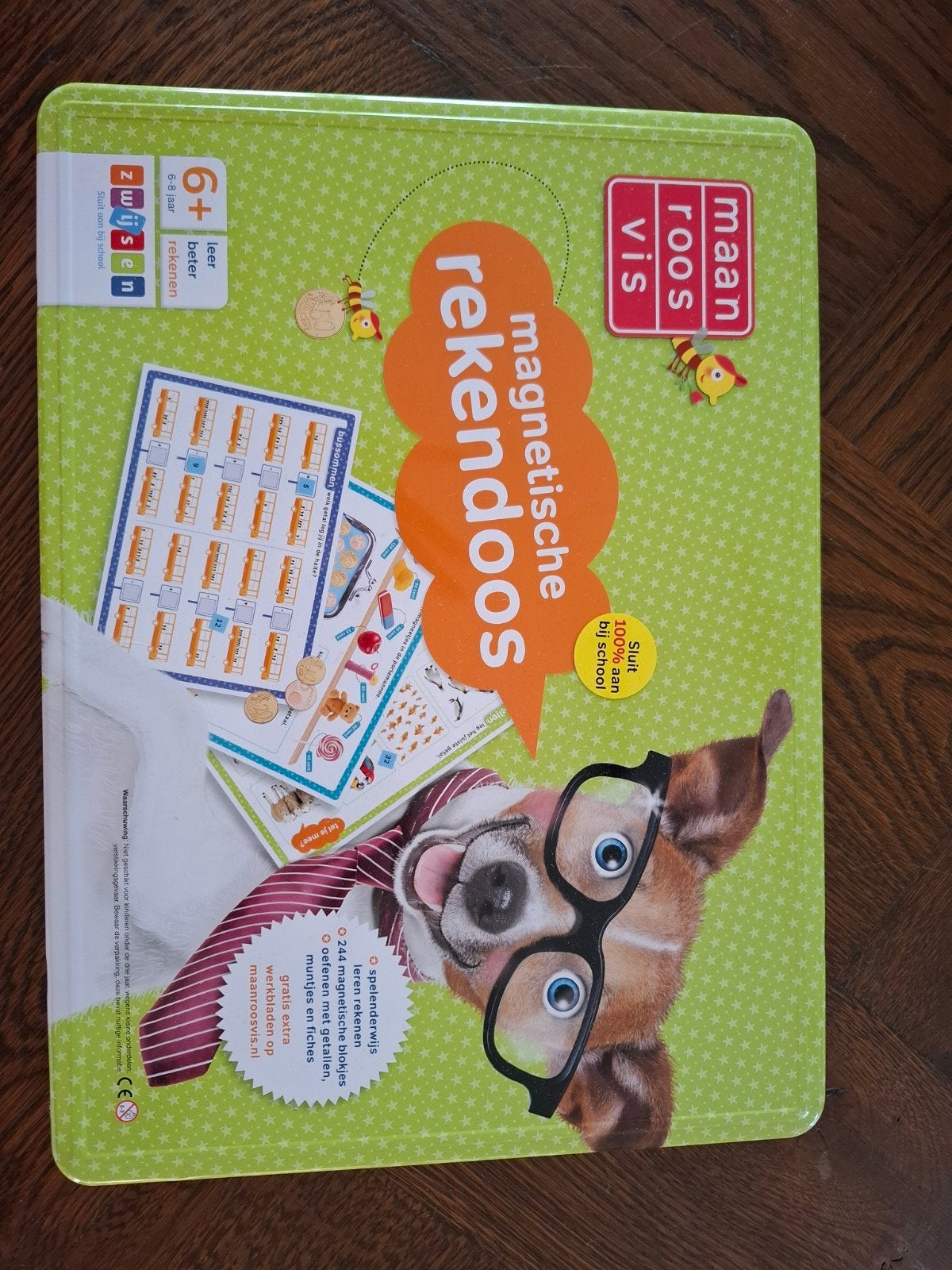Maan Roos Vis: Magnetische Rekendoos - Compleet, Kinderen en Baby's, Ophalen, Gebruikt, Rekenen