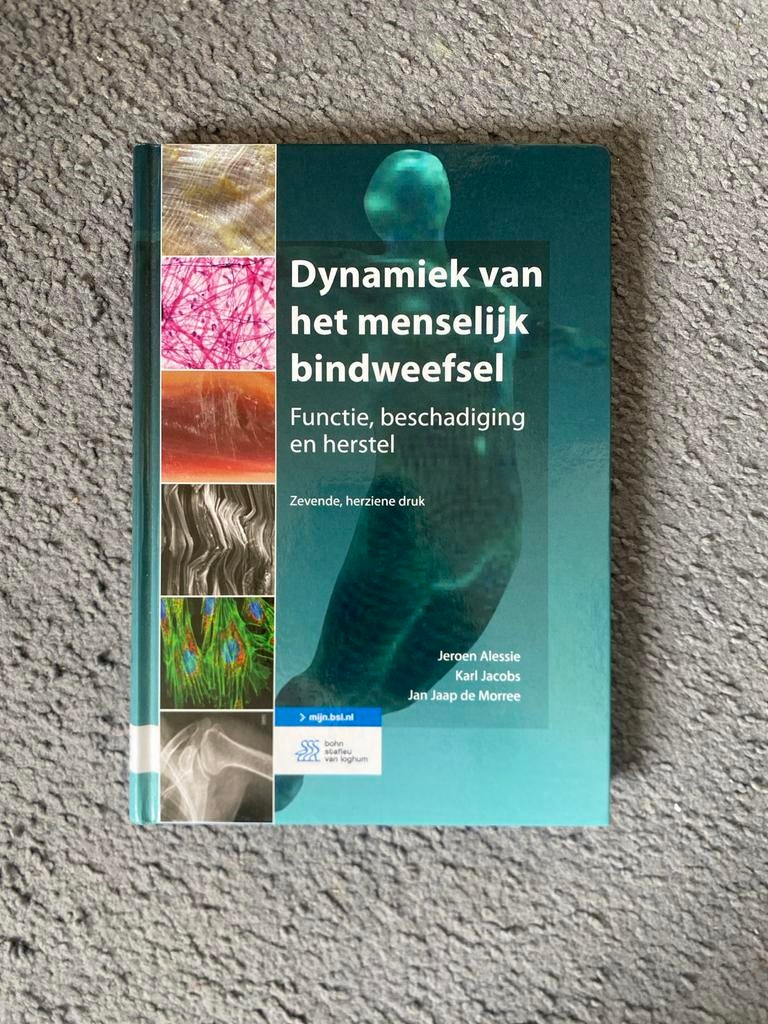 Dynamiek van het menselijk bindweefsel, Boeken, Studieboeken en Cursussen, Ophalen of Verzenden, Gamma, Nieuw, HBO