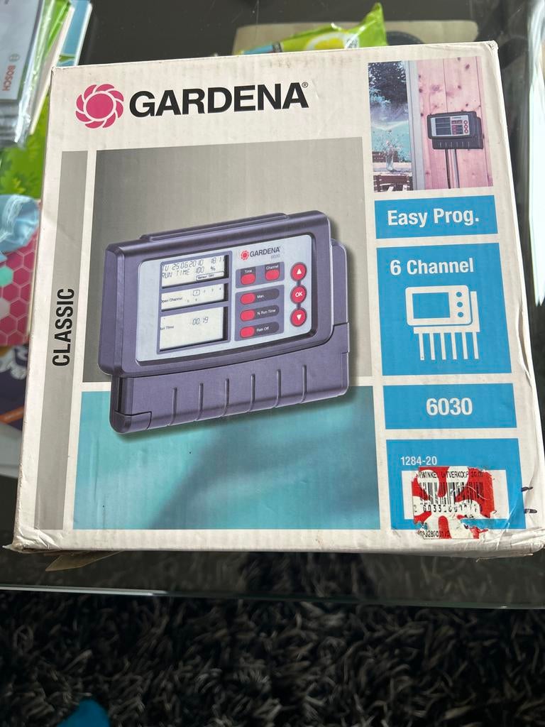 Gardena Classic Besproeiingscomputer 6030 - 6 Kanalen, Tuin en Terras, Ophalen of Verzenden, Nieuw