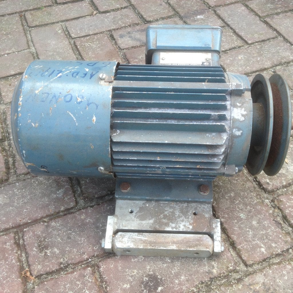 electro motor 1,5 KW (remmotor), Ophalen, Gebruikt, Elektromotor, 1400 tot 1800 rpm