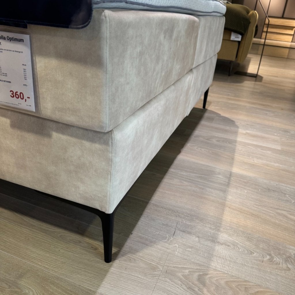 Boxspring Desire - Cinderella - 160x210 - Stof Naturel -, Niet ingevuld, Niet ingevuld, Niet ingevuld